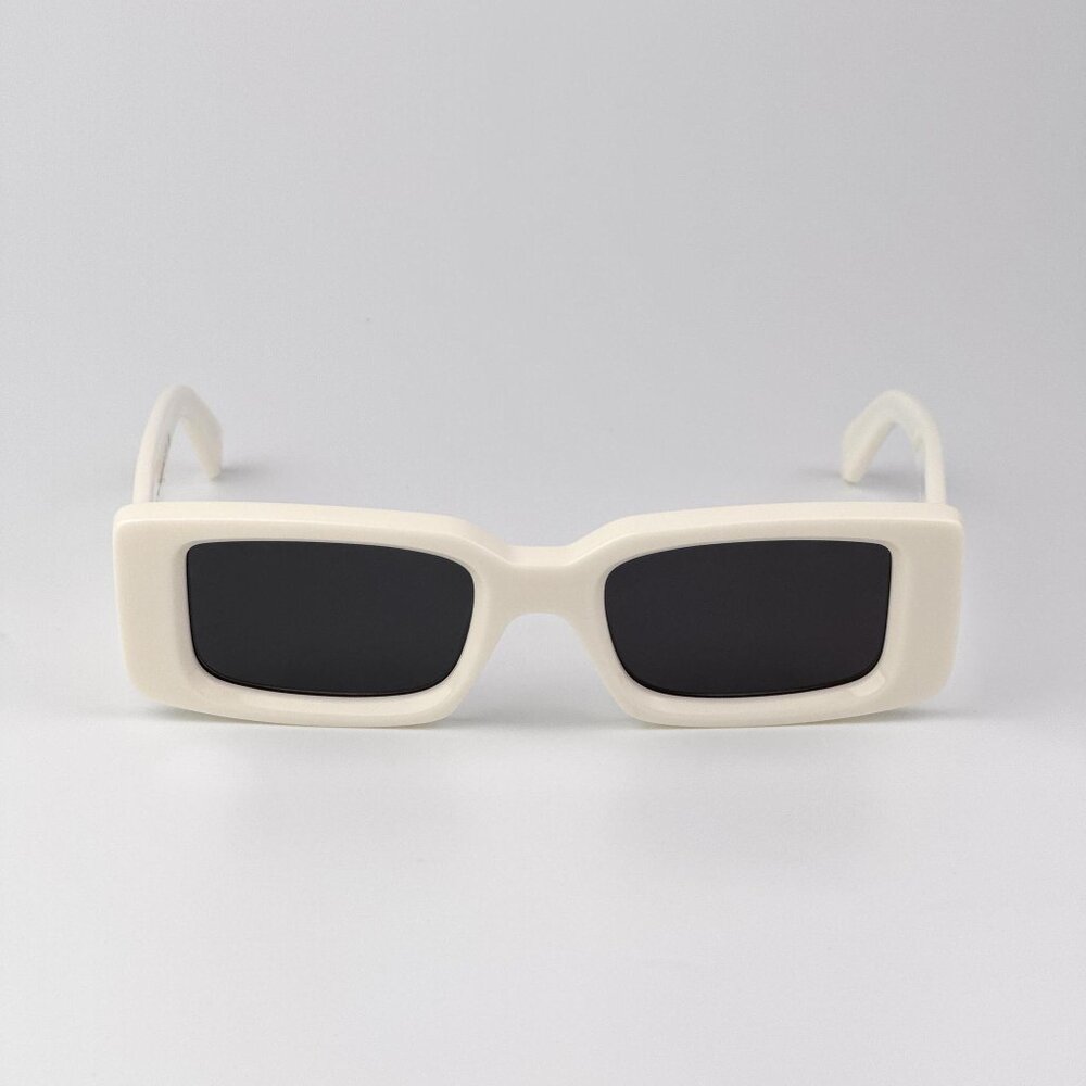Off-White ARTHUR Sunglasses – White Square Frame | Model OERI127 0107